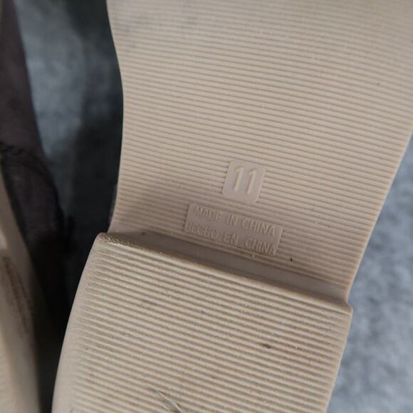 Old Navy Shoes Kids 11 Bootie Toddler Baby Casual Dark Grey Zip Fashion Classic - Picture 13 of 15